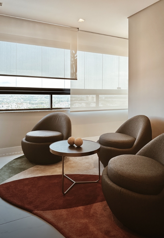 Textura e aconchego sob seus pés